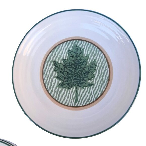 Vintage Woodlands by INTERNATIONAL CHINA Salad Plates 7.75” Set of 4 - Picture 3 of 6